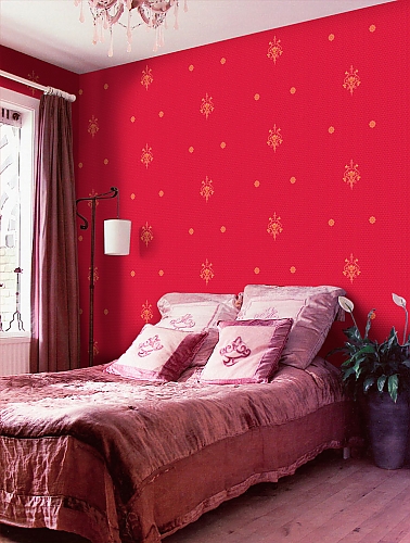Обои Ornamenta Limonta – фото в интерьере спальни Обои Ornamenta Limonta – фото в интерьере спальни
