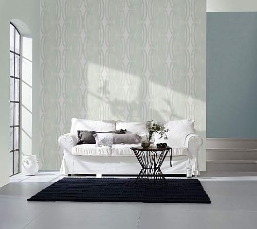 Обои Ornamental Home Marburg – фото в интерьере гостиной Обои Ornamental Home Marburg – фото в интерьере гостиной