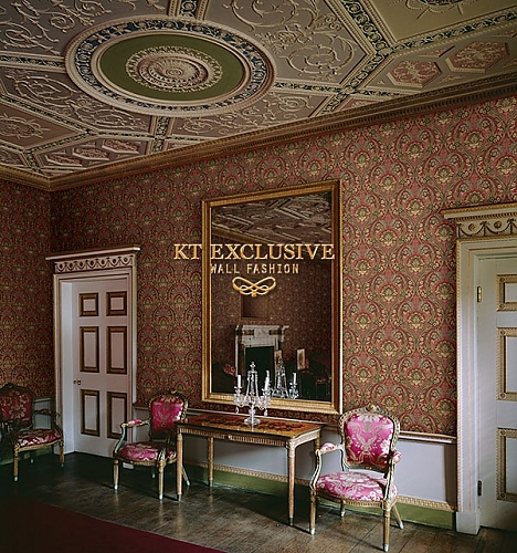 Обои Renaissance KT Exclusive - фото в интерьере гостиной